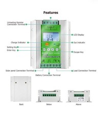 MPPT Wind Solar Hybrid Charge Controller Generator Hybrid System 24V/48V 1000W