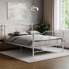 Metal Bed Frame Steel Double