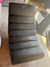 Dwell Black Faux Leather Gaming Rocking Chair