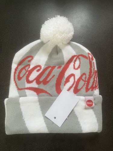 Coca cola charity bobble hat - coca-cola,