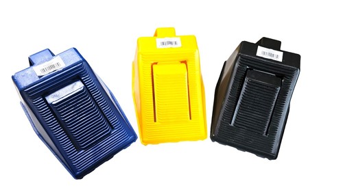Wheel chock block lock - wheel,