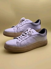 Massimo Dutti White Leather
