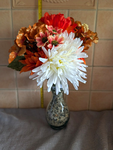 Glass decorative vase - decorative,