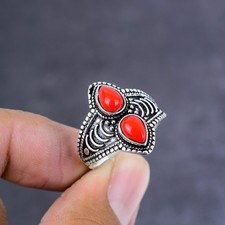 Natural Red Coral Gemstone