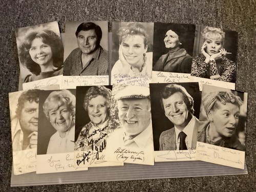 Coronation street signed cast