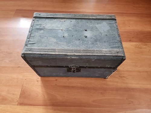 Vintage mini trunk e - vintage,