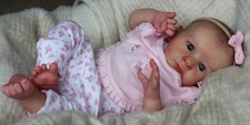 Reborn Baby Girl Doll Vian sculpt Olgar Auer Little Sunshine Nursery