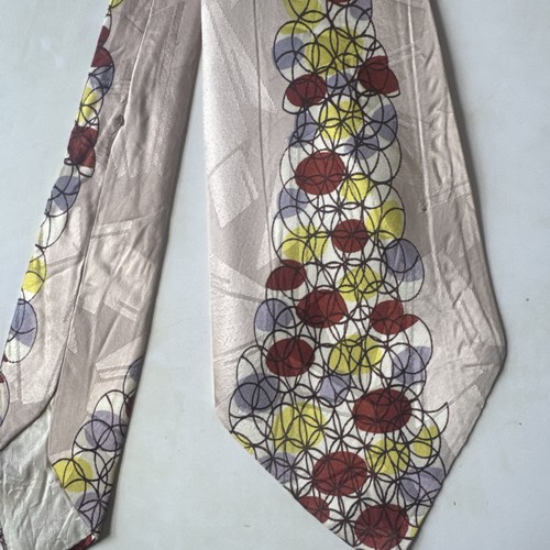 Vintage abstract tie - tie, 1950s