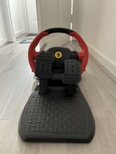Thrustmaster Ferrari 458 Spider Steering Wheel with Foot Pedals - Red/Black