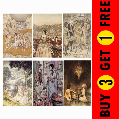 Arthur rackham art picture - rackham,