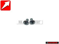 2x Genuine VW Oval Head