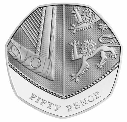 2008 2019 50p - -,