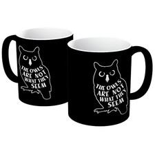 The Owls Are Not What They Seem Twin Peaks Lynch Quote Mug In Various Colours