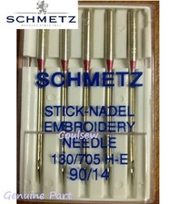 SEWING MACHINE EMBROIDERY NEEDLES 90/14 Fits all home embroidery machines