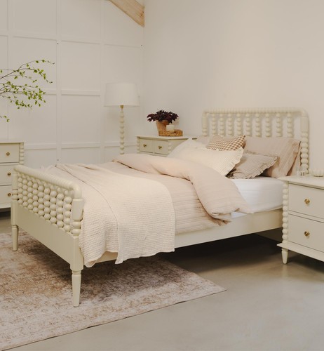 Wooden bobbin bed - bobbin, frame