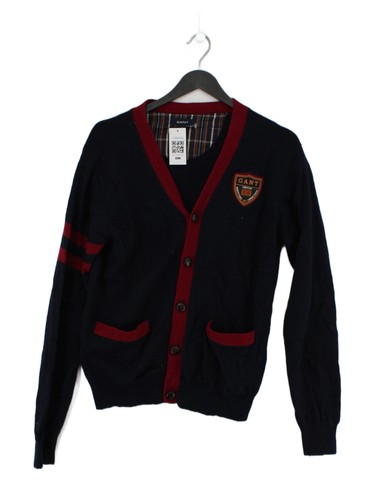 Gant men cardigan - m, blue