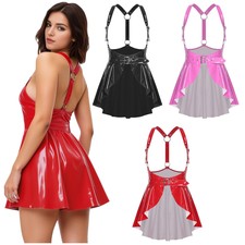 UK Womens Latex Leather