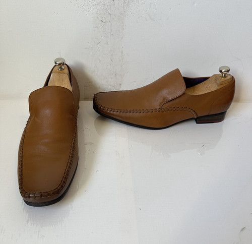 Firetrap leather loafer shoes - firetrap,