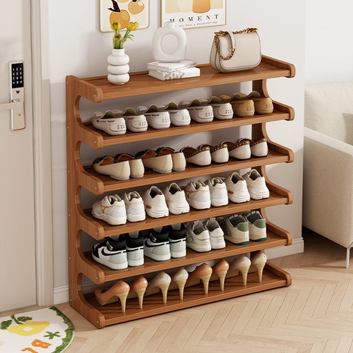 Tiers wooden shoe - 6, rack