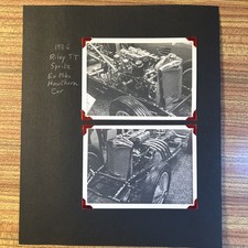 Riley TT Sprite, Racing Car Show. Motor Racing Car Original Period Vintage Photo