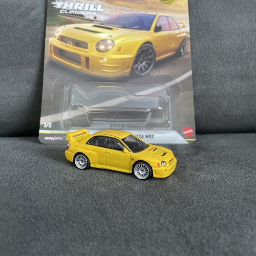Hot wheels yellow subaru - wheels,