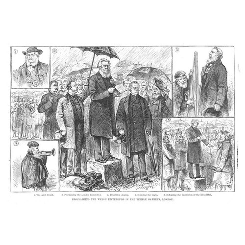 London proclaiming the welsh - london,