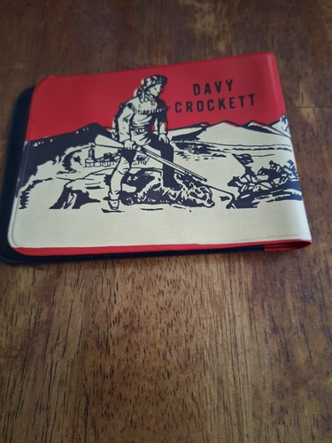 Davy crockett vinyl wallets - crockett,