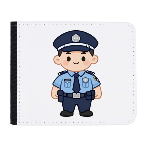 Chibi police officer wallet - 'chibi,