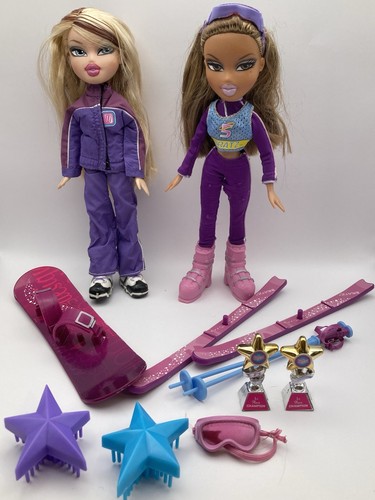 Bratz skiing snowboarding - bratz,