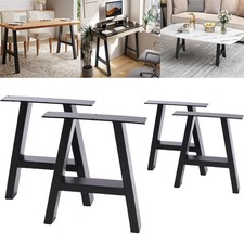 2X Industrial A Shape Desk Frame Computer Dinning Coffee Bench Metal Table Legs