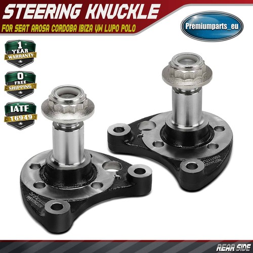 Rear stub axles for - axles, seat