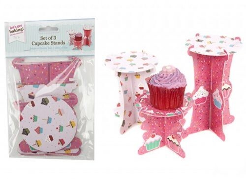 Cupcake stands pink - 3,