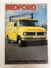 Bedford CF Brochure Vans