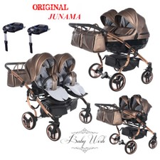 JUNAMA FLUO DUO V2 TWIN PRAM