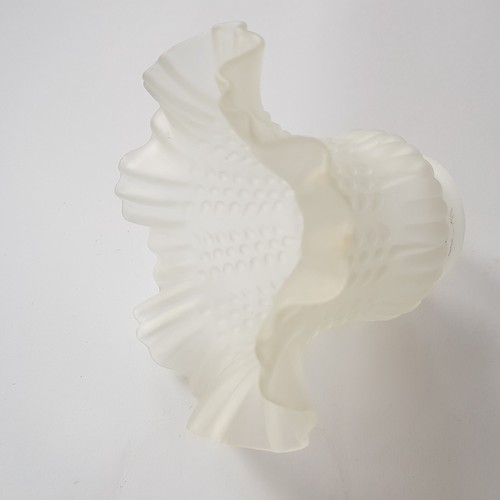 Frosted white glass lamp light