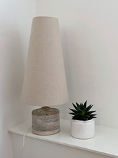 Lampshade Natural Linen Cone