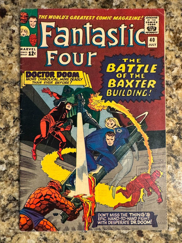 Fantastic four 5 - #40, 5.5