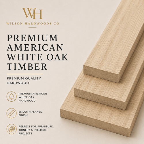 American white oak board par - board,