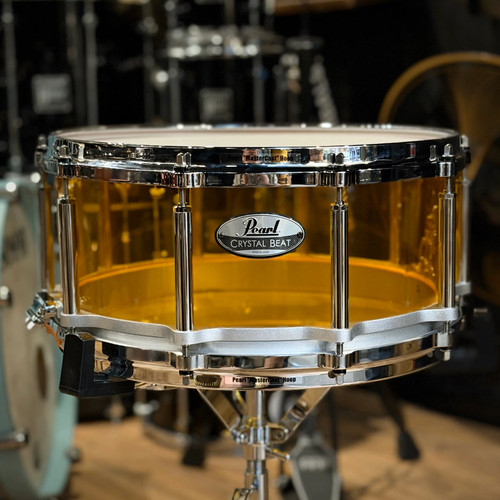 Pearl crystal beat - crystal, 14x6.5"