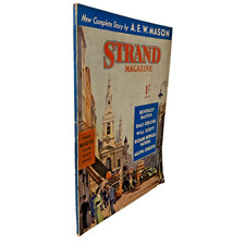 The Strand Magazine Aug 1940 Agatha Christie Hercule Poirot , rare issue