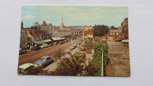 Postcard dorking south - dorking, street