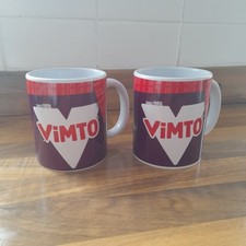 Vimto Ceramic Mugs x2