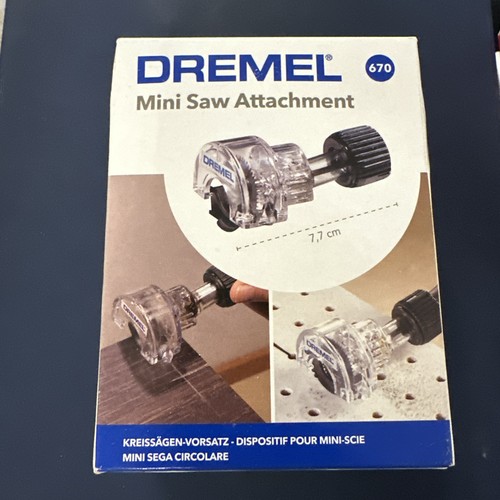 Dremel 670 mini saw attachment - dremel,