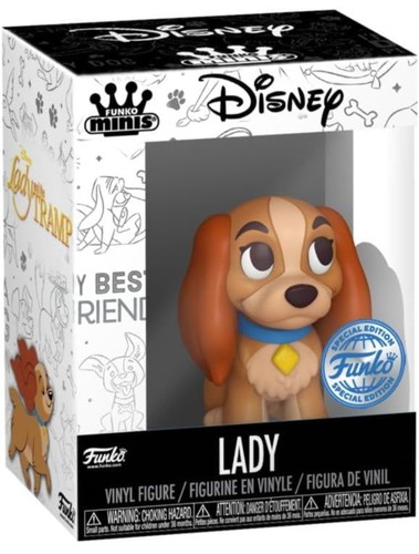 Funko minis disney lady the - lady, &