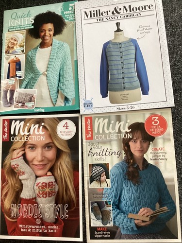 Knitting pattern leaflets - knitting,