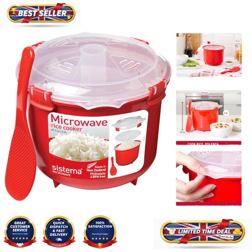 Compact red microwave - 2.6l,