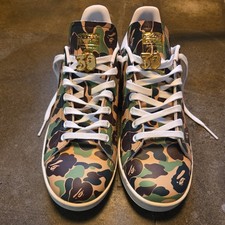 Stan Smith x Bape Shoes 10.5