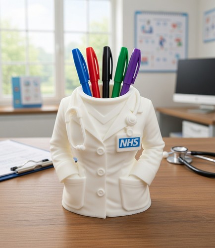 Nhs style doctor nurse coat - doctor/nurse,