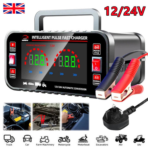 12v 24v car battery - car, charger