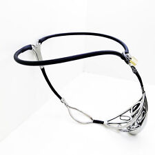 Bondage Stainless Steel Chastity Belt Cage Device Men Restraint BDSM Adjustable